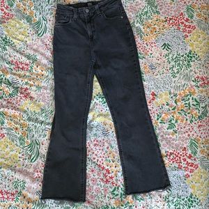 Urban outfitters kick flare high rise jeans